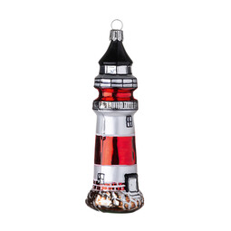 Weihnachtsbaumanhänger Leuchtturm 