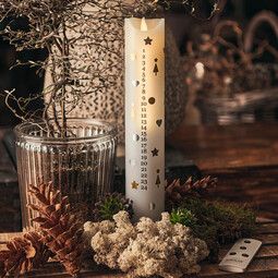 LED-Kerze Sara Advent Calendar 