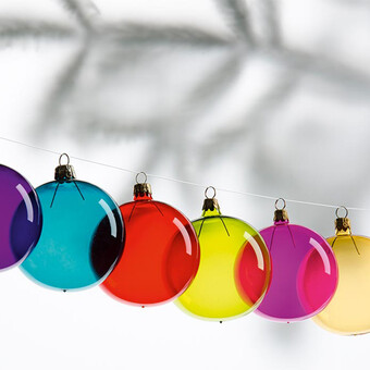 Weihnachtsschmuck Glaskugeln 